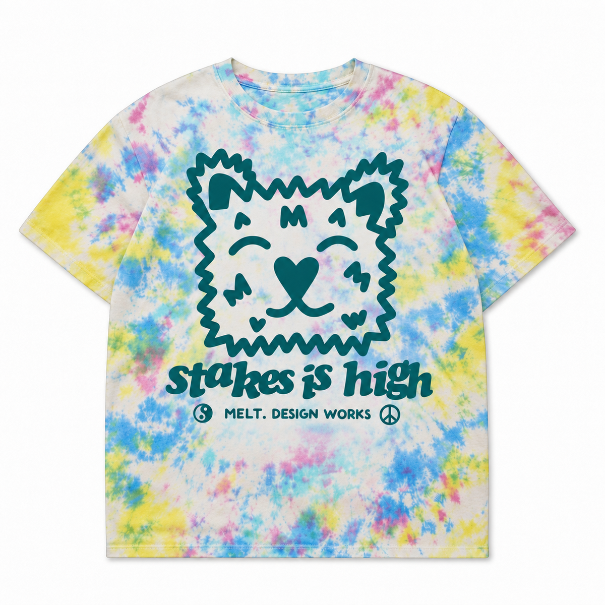 "High Stakes" T-Shirt (Tie Dye)