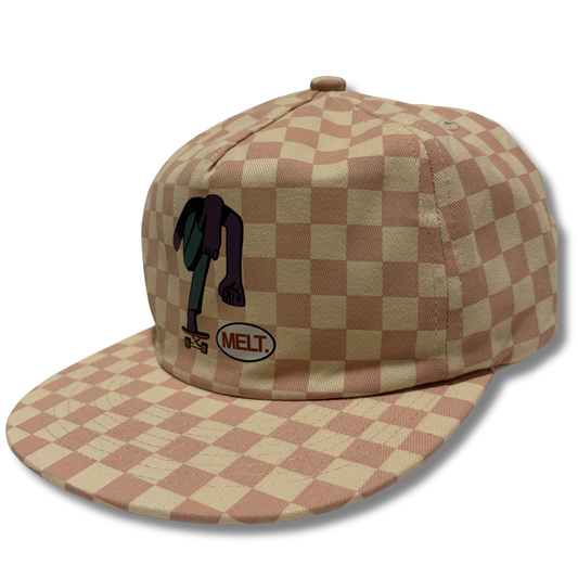 "Kick Push Coast" Checkerboard Hat