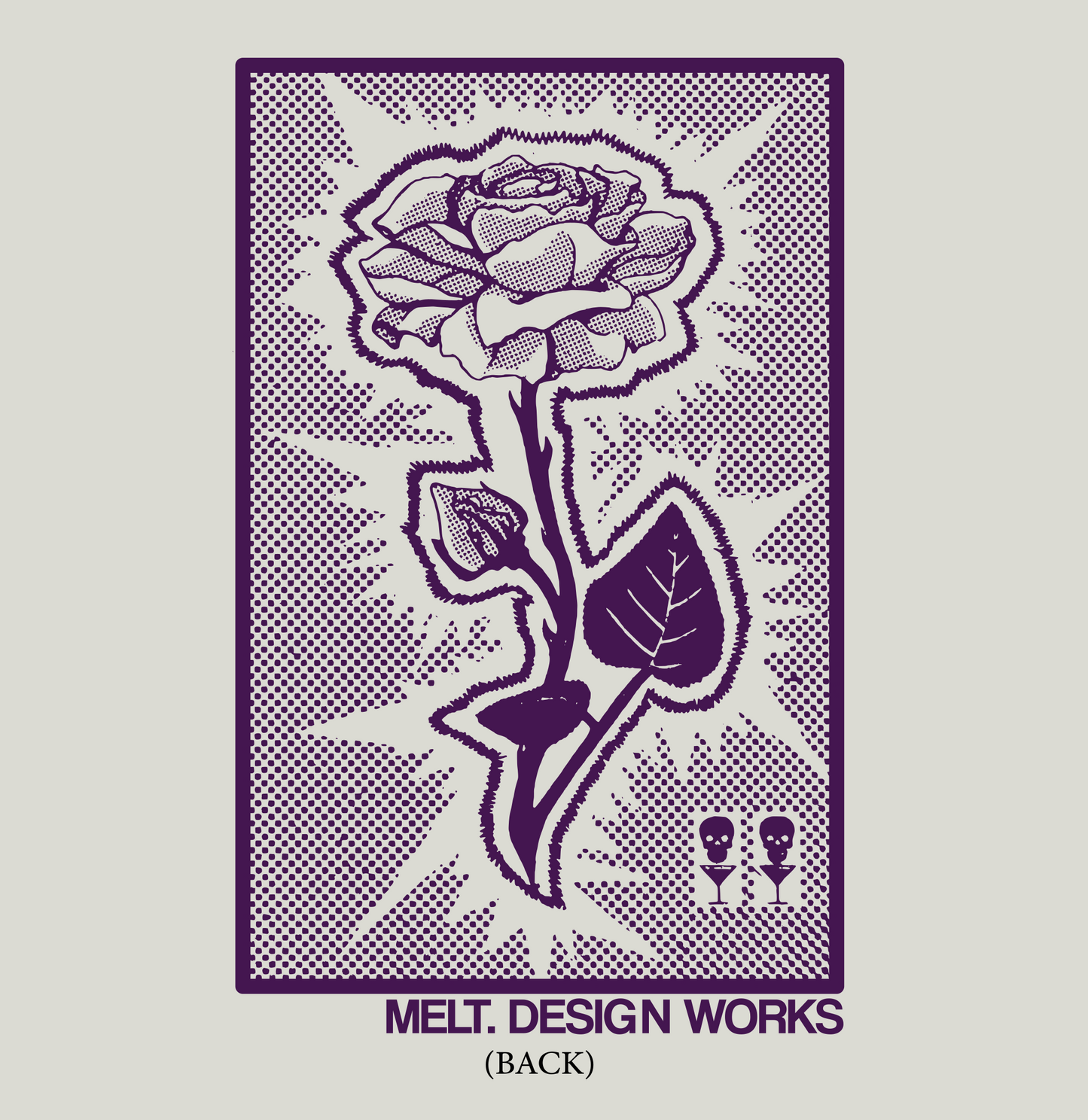 "Dead Petals" Crewneck Sweatshirt