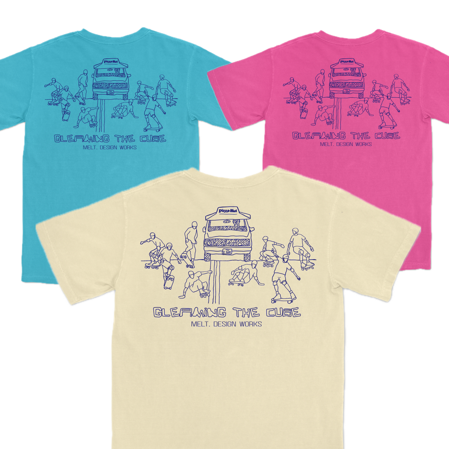 Gleaming the Cube x Melt. Limited-Edition T-Shirt