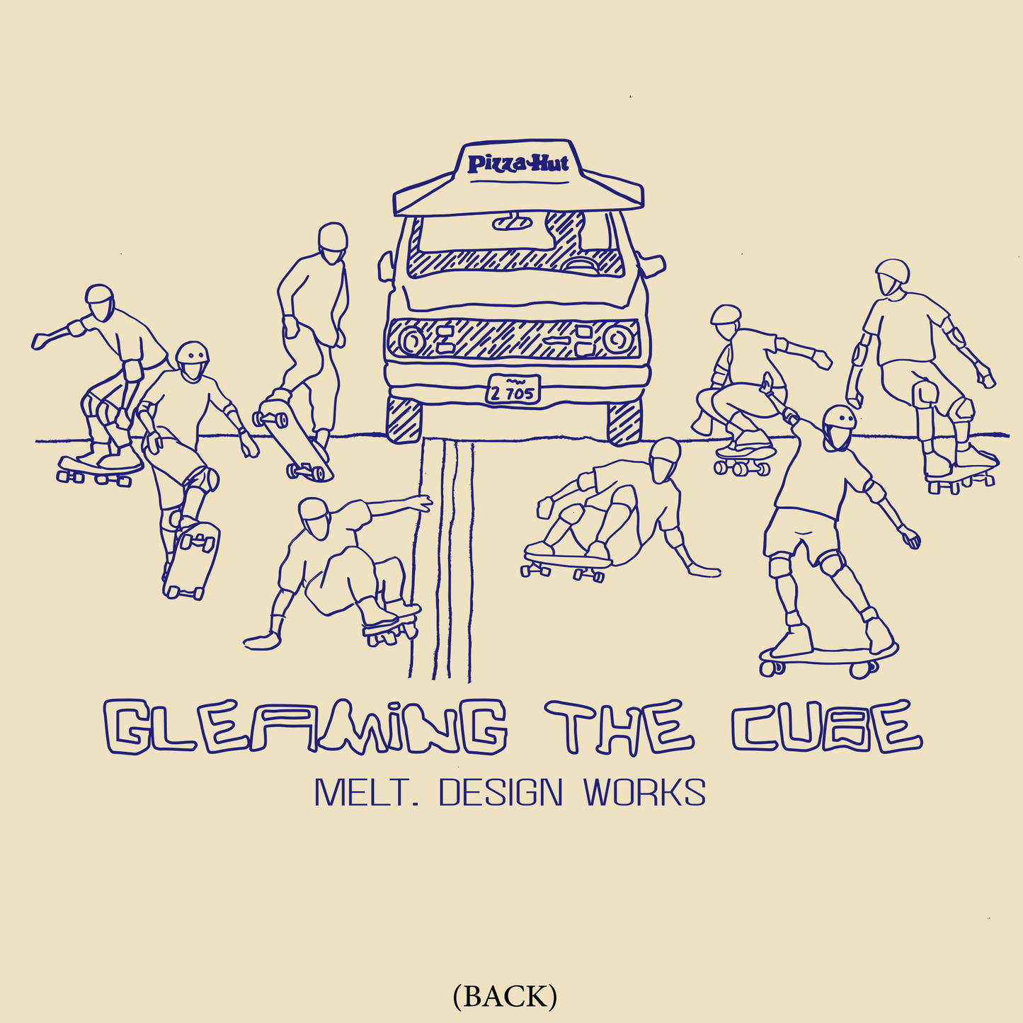 Gleaming the Cube x Melt. Limited-Edition T-Shirt