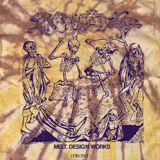 "Le Danse Des Morts" Tie Dye T-Shirt