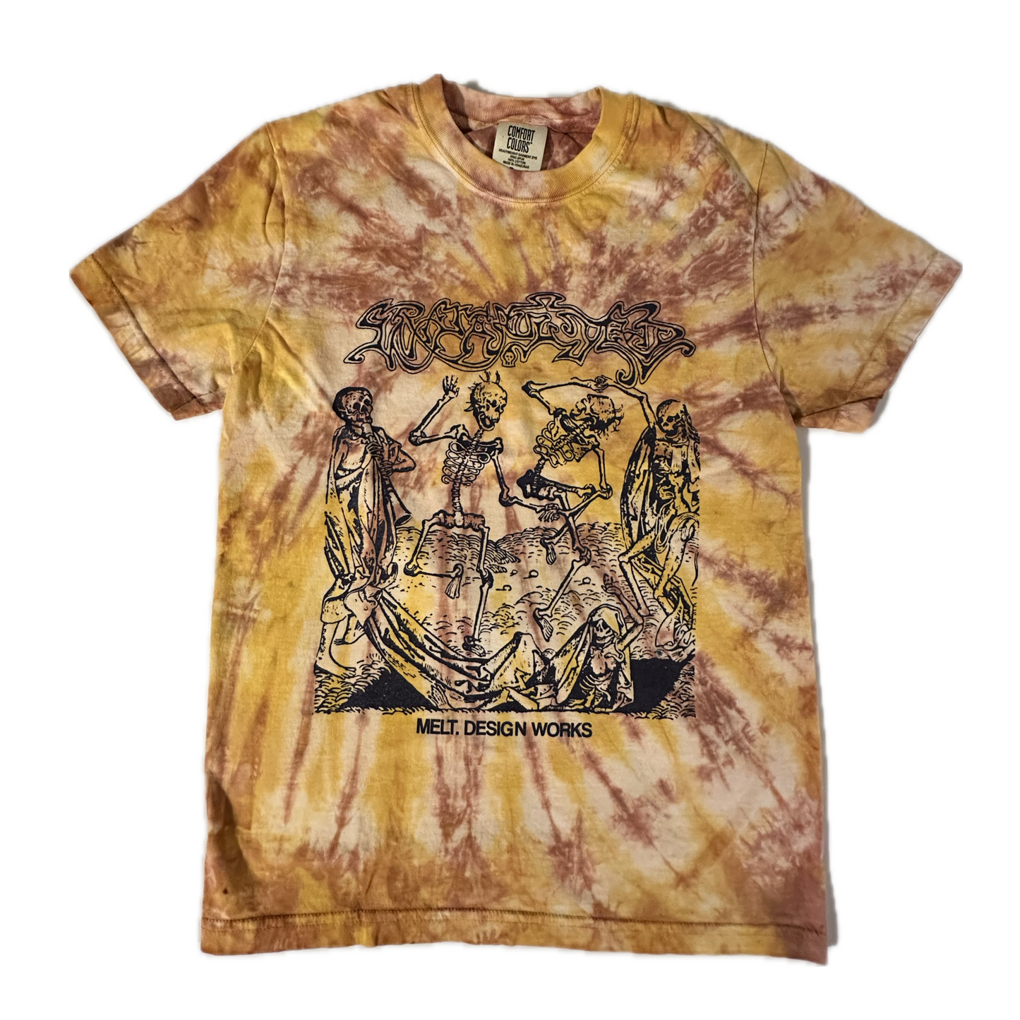"Le Danse Des Morts" Tie Dye T-Shirt