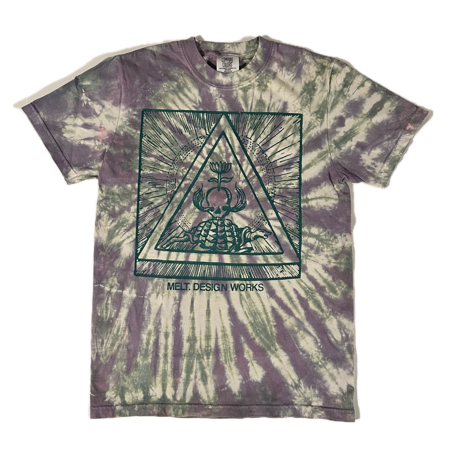 "Slow Dance of Radiance" Tie Dye T-Shirt