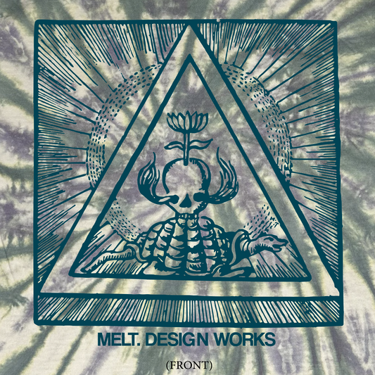 "Slow Dance of Radiance" Tie Dye T-Shirt